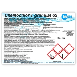 Chlor-szok granulat 1 kg do dezynfekcji i chlorowania szokowego basenu