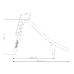 Zjeżdżalnia basenowa PRANA - 1,50m