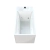 Wanna do morsowania AquaJoy All-In (195x90x71 cm) – balia lodowa White Acrylic