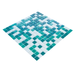 Aquanta - Szklana mozaika basenowa MIX RCMW016