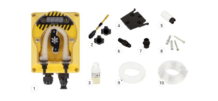 Zestaw pompy dozującej Redox Aquajoy SKRX Smart z elektrodą Rx