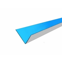 Kątownik do foliowania basenu PVC wewnętrzny Cefil (45x45x2000m)