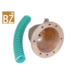 Nisza włącznika pneumatycznego i piezo z brązu Hugo Lahme