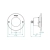 Lampa do basenu 8/4er POWER LED 3.0 (3000 K) Ø 146 mm BRĄZ