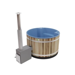Gorąca balia Kirami Comfort Family M Ocean Blue, Red Cedar