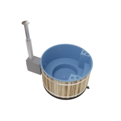 Gorąca balia Kirami Comfort Family M Ocean Blue, Red Cedar