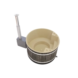 Gorąca balia Kirami Comfort Family M Soft Beige, CoalBlack