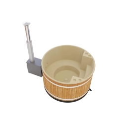 Gorąca balia Kirami Comfort Family M Soft Beige, Thermowood