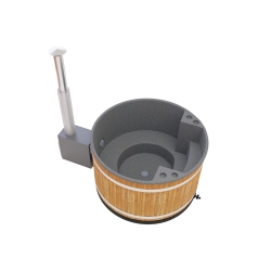 Gorąca balia Kirami Comfort Family M Stone Gray, Thermowood