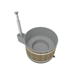 Gorąca balia Kirami Original Breezy M Light Gray, DarkWalnut
