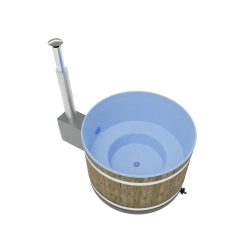 Gorąca balia Kirami Original Breezy M Polar Blue, DarkWalnut