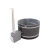 Gorąca balia Kirami Comfort Family M Stone Gray, NightBlack