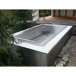 Basen Compact - z rynną przelewową (23.4 m3)
