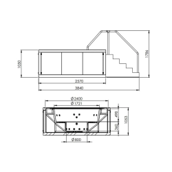 SPA Compact - wanna z hydromasażem