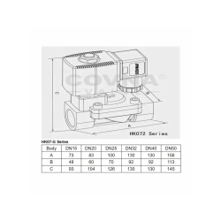 Zawór elektromagnetyczny Aquaviva 2W31 (DN15-3/4