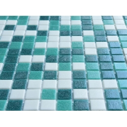 Aquanta - Szklana mozaika basenowa MIX RCMW016