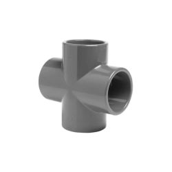 Czwórnik PVC-U PN10 d90 mm