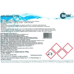 pH minus 41%, 35 kg - do regulacji współczynnika pH