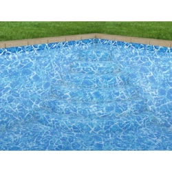 Folia do basenu zbrojona ELBE SUPRA Blue Marble (1.65 m)