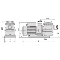 Pompa do basenu AQUAVIVA LX STP35M (220V, 5 m3/h)