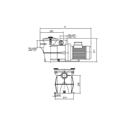 Pompa do basenu KRIPSOL KORAL-KSE 50M (230V, 7.50 m3/h)