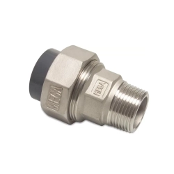 Śrubunek PN10 PVC-U/INOX KW x GZ 20 mm x 1/2