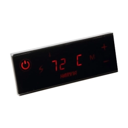 Harvia Glow Corner TRC70EE  6,8 kW z zewnętrznym sterownikiem Xafir