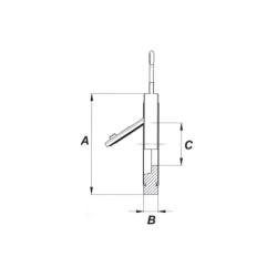 Zawór zwrotny klapowy PVC-U d110