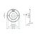 Lampa do basenu 16/4er POWER LED 3.0 (3000 K) Ø 270 mm SPIŻ